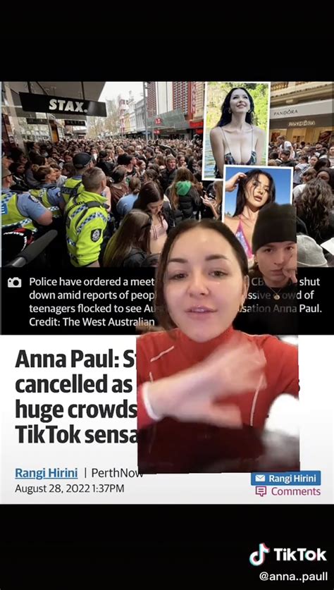 Anna Paul breaks silence over event mayhem on TikTok